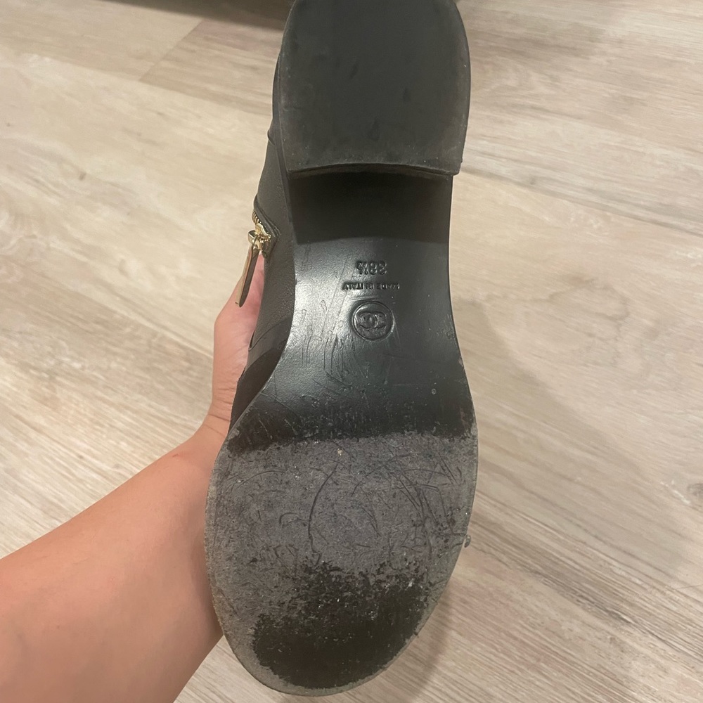 Chanel ankle boots size 8 - Picture 6 of 9